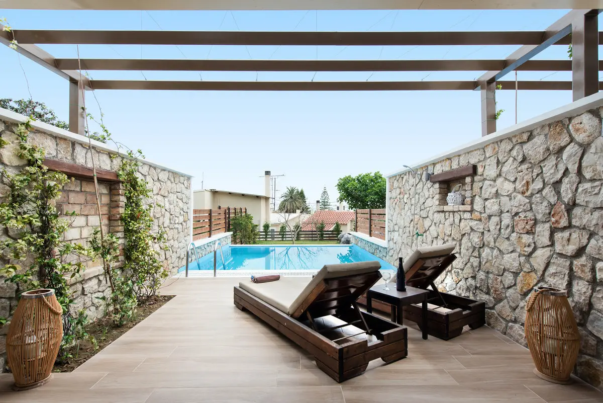 Studios with Private Pool in Corfu