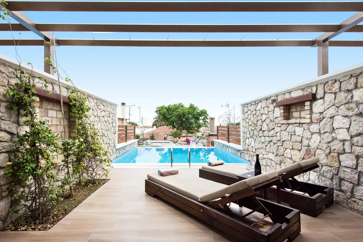 Studios with Private Pool in Corfu