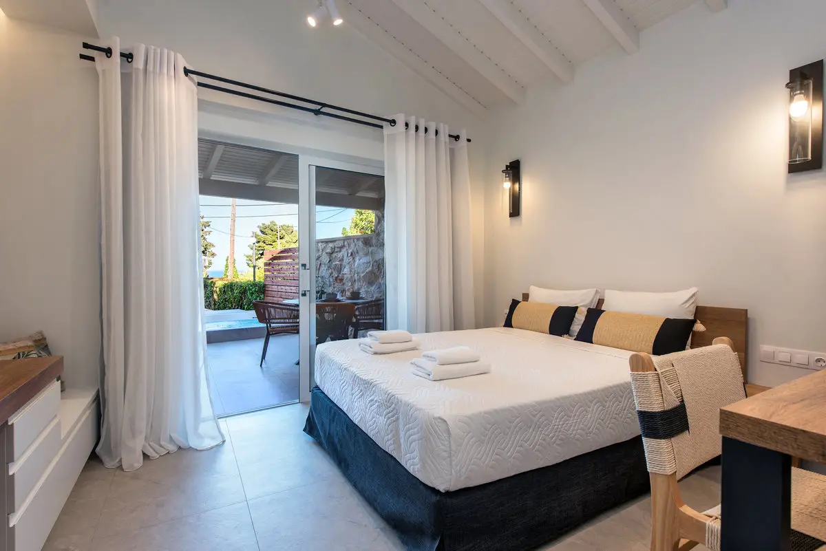 Deluxe Studio with Mini Pool in Corfu