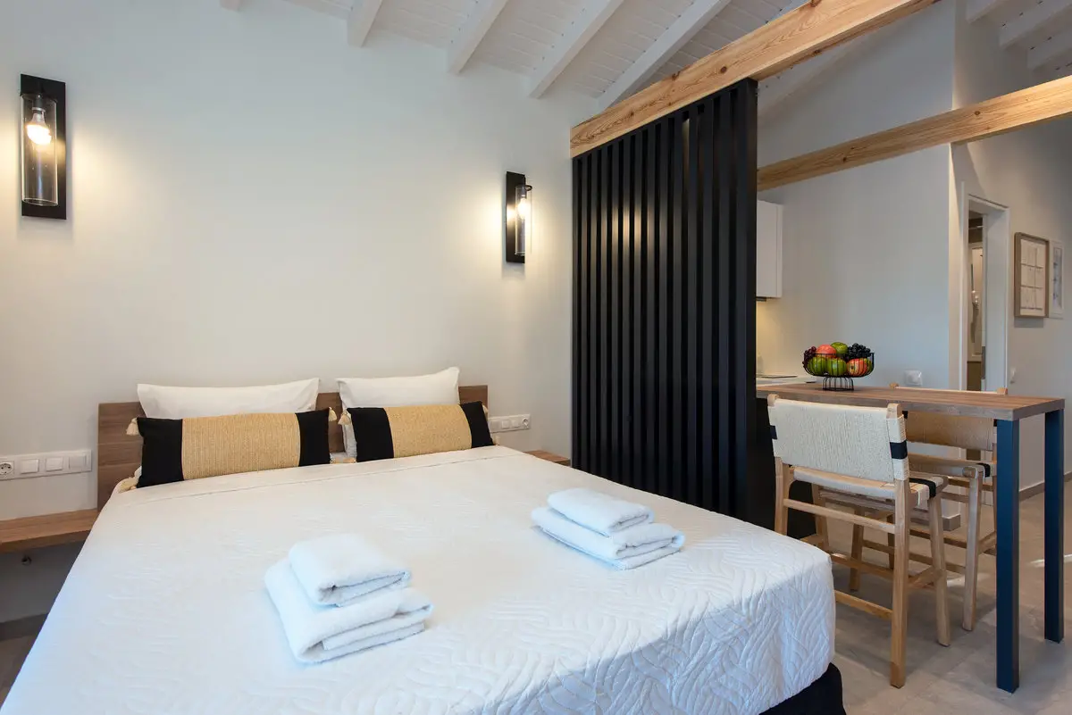Deluxe Studio with Mini Pool in Corfu