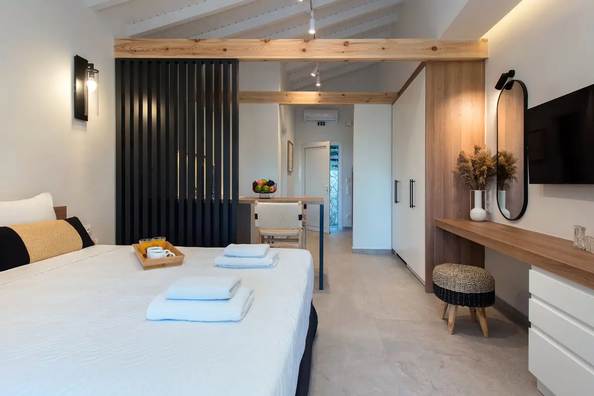 Deluxe Studio with Mini Pool in Corfu