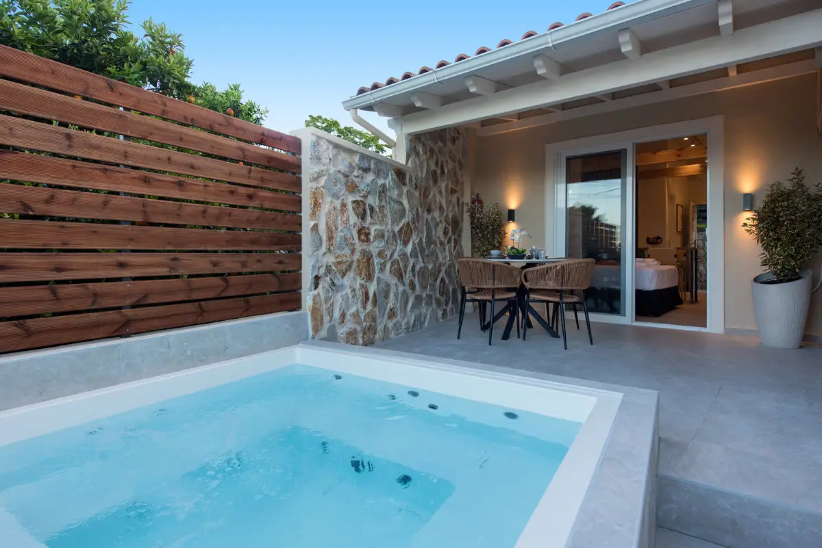 Deluxe Studio with Mini Pool in Corfu