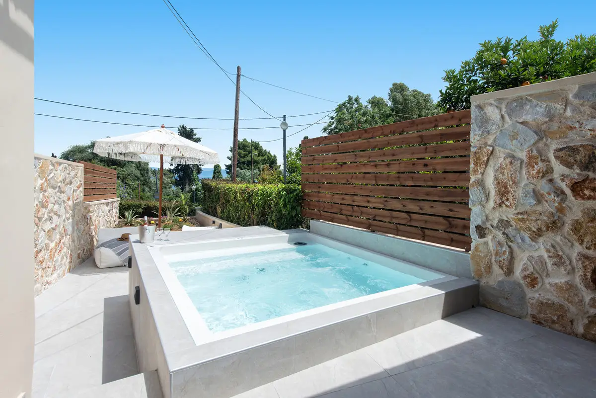 Deluxe Studio with Mini Pool in Corfu